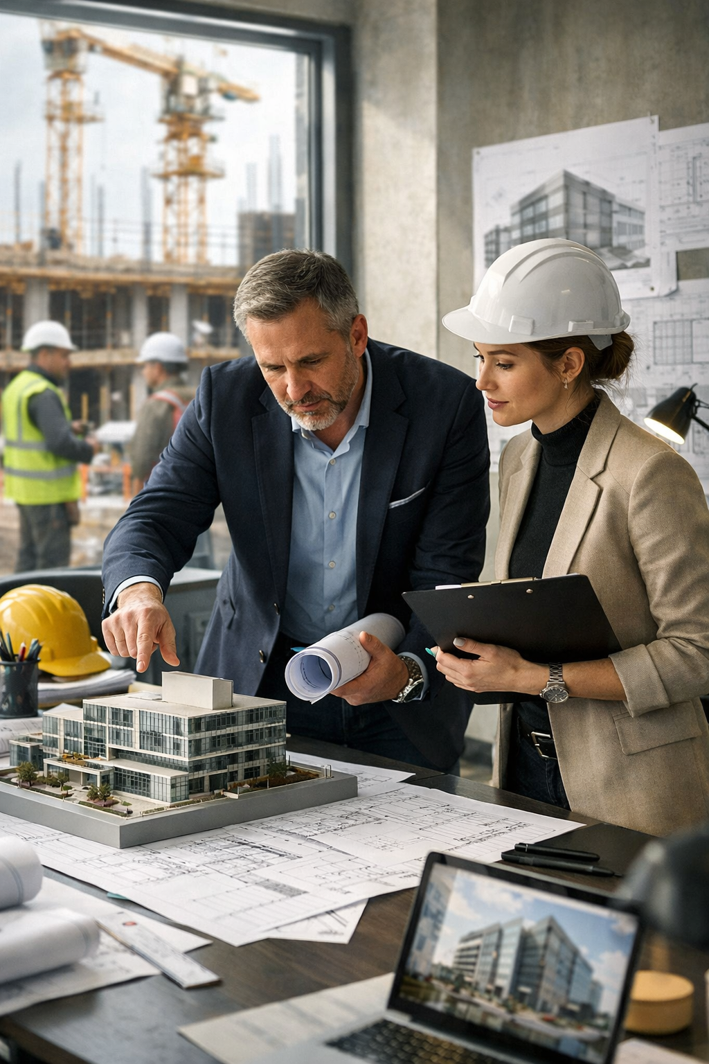 Coordination équipe chantier H.OMBRE